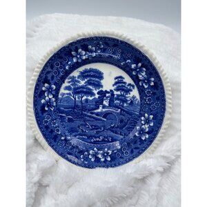 Copeland Blue Spode Tower 7.5" Salad Dessert Plate